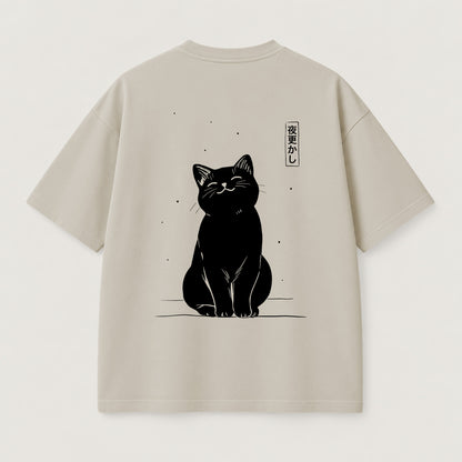Night Owl Cat T-Shirt