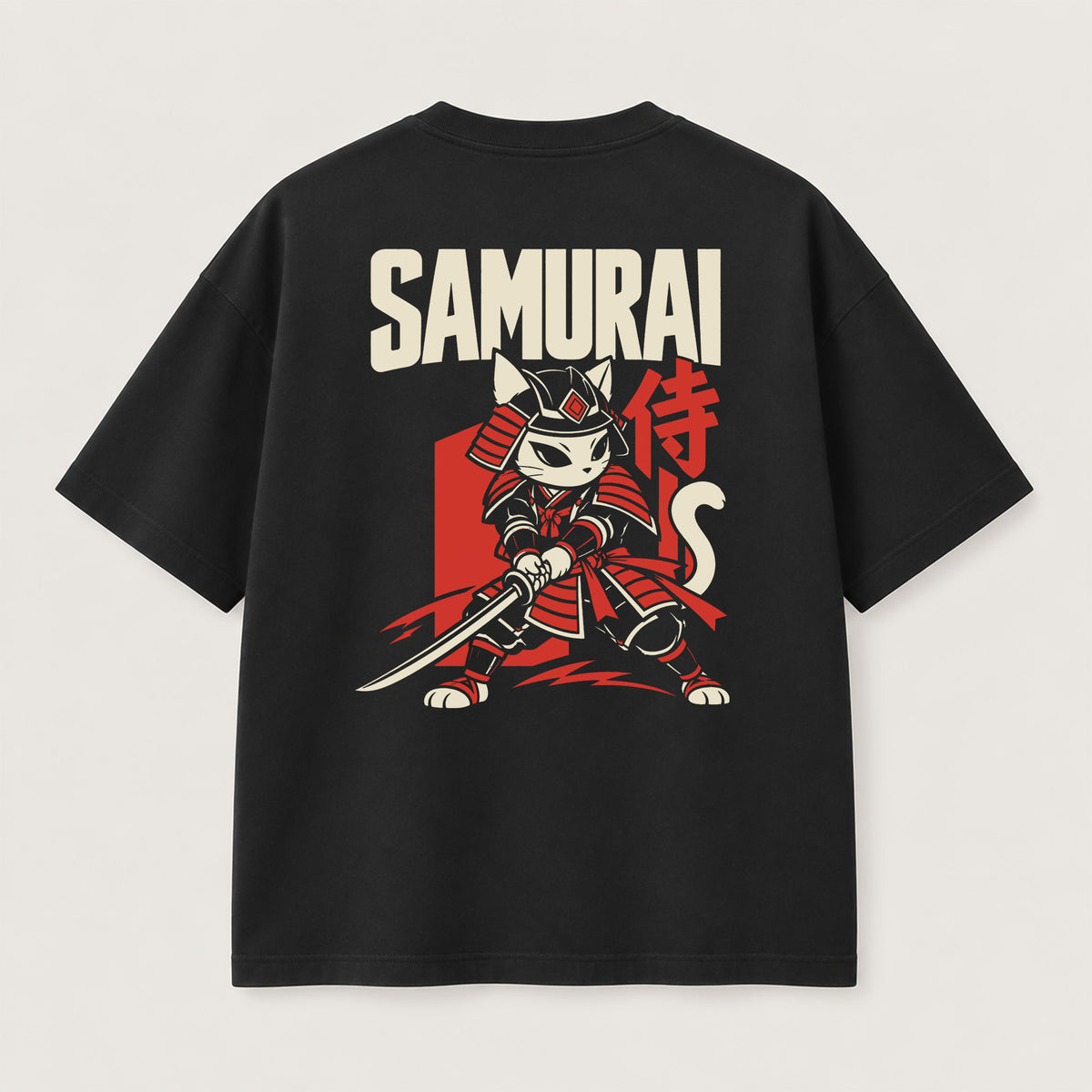Samurai Cat T-Shirt