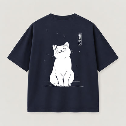 Night Owl Cat T-Shirt